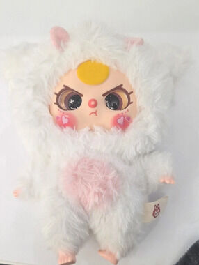 BB3 White & Pink Plush Toy
